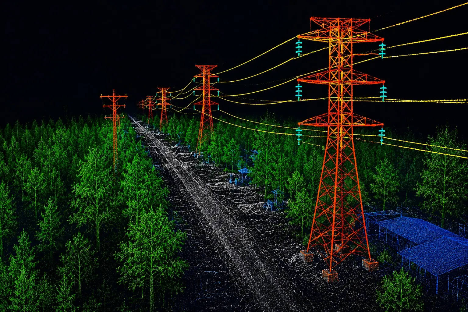 Power line classification