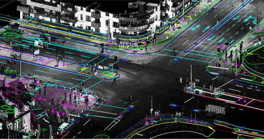 Mobile mapping data processing